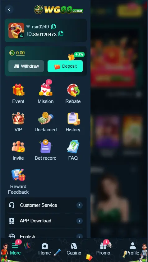 WG88 Game Download APK Latest Mobile Application 2
